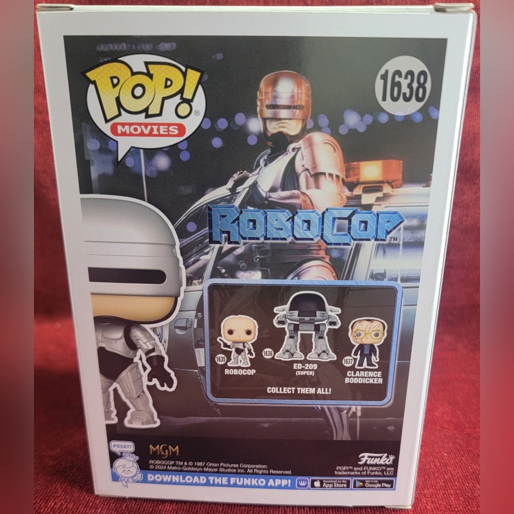 Robocop entertainment earth exclusive funko # 1638 (nib) With pop protector - Picture 7 of 7